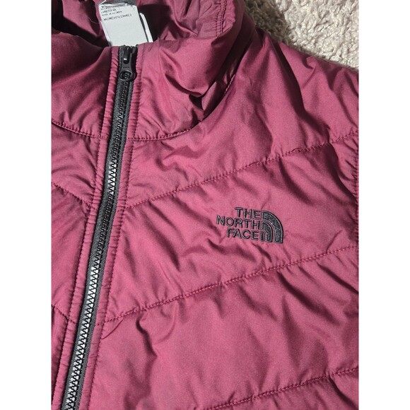 The North Face Tamburello Puffer Vest Maroon Burgundy size Large - Picture 5 of 6